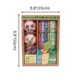 thumbnail image 5 of Delightful Aromatherapy Gift Box: Pot Candles, Incense, Leaf Holder, Perfumed Sachets, Soap & Potpourri, 5 of 5