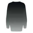 thumbnail image 4 of Sweatshirt for Women Fashion Printed Hoodies Casual Crewneck Long Sleeve Tops Loose Pullover Gradient Blouses, 4 of 5
