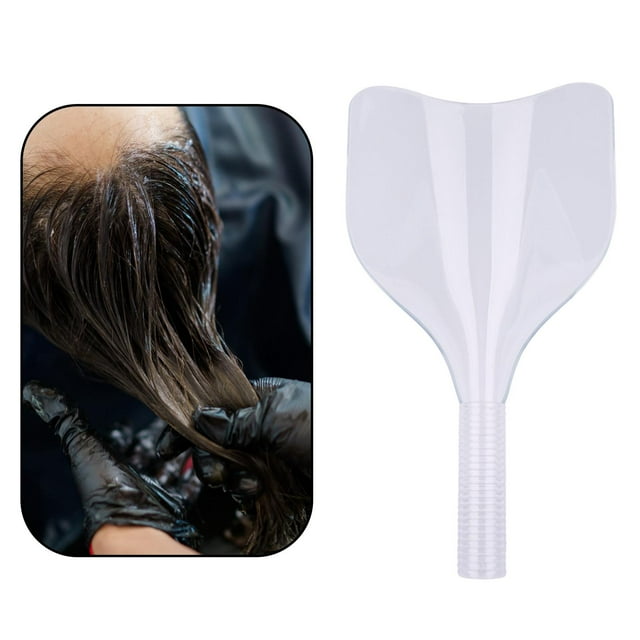 Protector facial reutilizable Fernando para corte de pelo con mango 15,6 cm x 29,6 cm x 6 cm