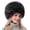 Black & White, variant on Women's Winter Faux Cossak Russian Style Hat Warm Cap