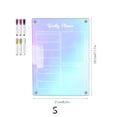 thumbnail image 3 of Colored Acrylic Week Plan Memo Message Board With Erasable Refrigerator Sticker, 3 of 8