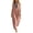 Pink, variant on SAWOBUUN Womens Sleeveless Maxi Dress V Neck Contrast Collar Caftan Dress Casual Loose Fit Cotton Linen Long Sundress with Large Pockets