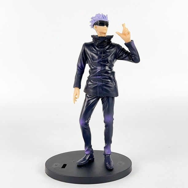 Figura de retorno de hechizo, Knotweed japonés Hisahito Gojo Satoru, dos caras, Su Nuo Xia Youjie, perro rizado, juguete con espinas, conjunto de modelos