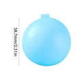 thumbnail image 4 of Globos de agua recargables Bola de salpicaduras de agua de silicona Juguetes de piscina reutilizables (Azul) Sywqhk Libre de BPA, 4 of 4