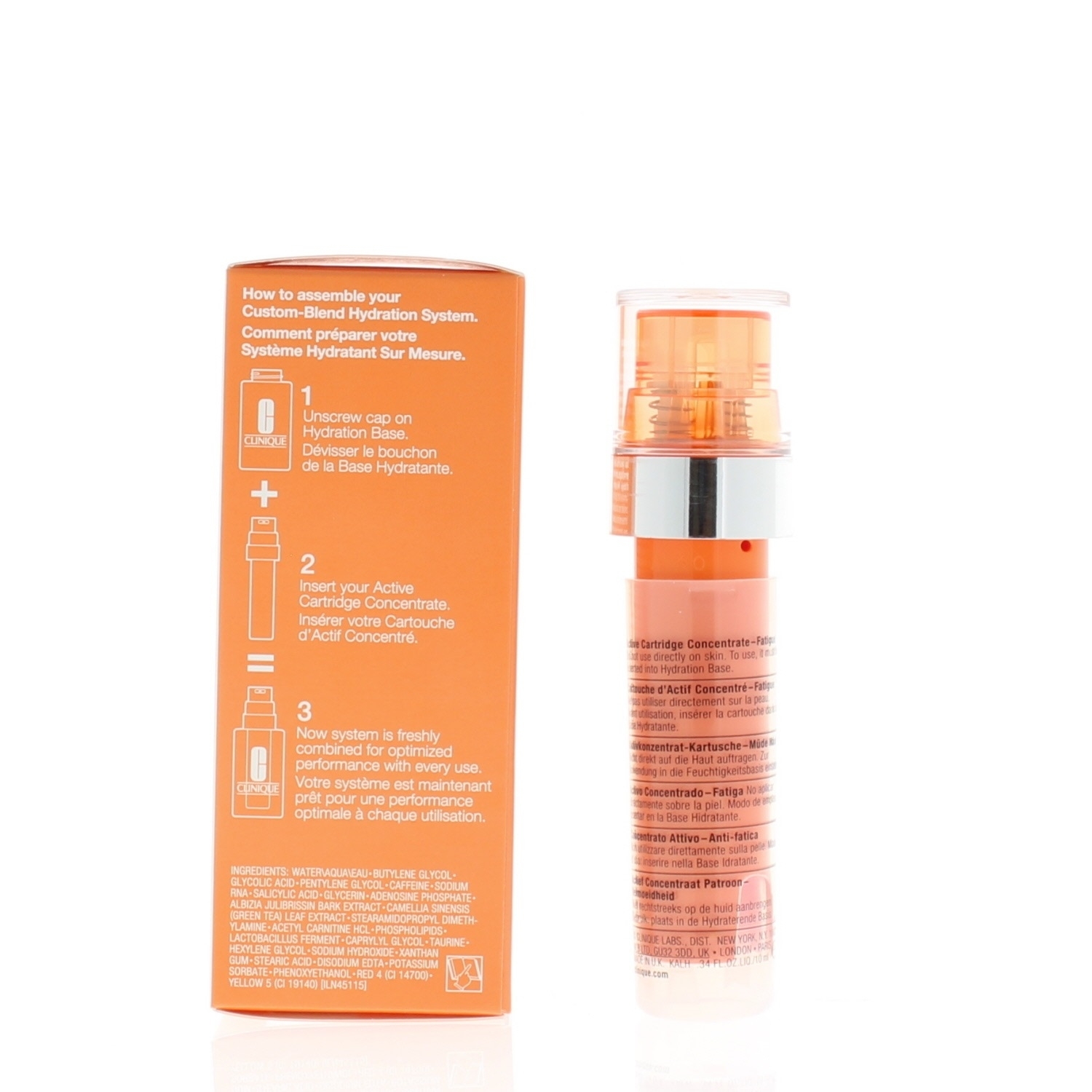 Clinique ID Active Cartridge Concentrate Fatigue – Anti-Erschöpfungs Serum, 10 Ml