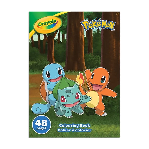 Libro para Colorear Crayola Pokémon 48 Páginas