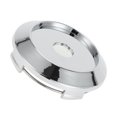 thumbnail image 1 of Tapa central de rueda universal, duradera, 64 mm, 2.52" de diámetro exterior, cubiertas de cubo de vehículo, tono plateado, 1 of 6