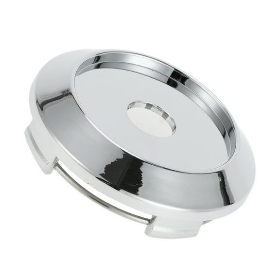 Universal Wheel Center Hub Cap Durable 64mm 2.52" Outside Diameter Vehicle Hub Covers Silver Tone