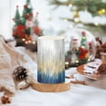thumbnail image 5 of Abstract Blue and White with Gold 2 PCS LED Flickering Flameless Candles with Remote Control Realistic 3D Wick Window Candles Sets for Wedding Table Home Decoration Gifts, 5 of 7