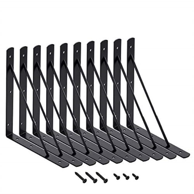 home master hardware 10 x 8 inch shelf l brackets shelf support corner brace joint right angle