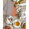 thumbnail image 4 of Orange Gray Ombre Kitchen Dish Towels for Drying Dishes Set of 2, Modern Gradient Abstract Art Waffle Weave Microfiber Hand Tea Bathroom Towels Quick Dry & Absorbent Towel 15.7x23.6, 4 of 7