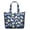 Artistic, variant on Cartoon Frog Travel Duffel, Green Frog and Flower Pattern Weekender Tote Bag, Cute Nature Print Multipurpose Lightweight Carry-on for Travel