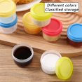 thumbnail image 4 of TAROFISH 35 Ml Small Food Container with Lid, 4-Piece Set, 1 Cup Capacity Reusable Food Container with Screw Cap, Suitable for Preparing Small Portions of Food., Orange, 4 of 13