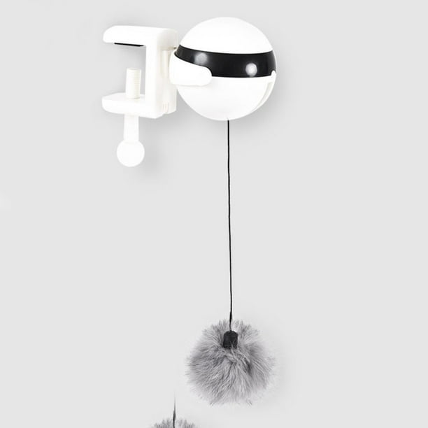 Interactive Cat Toy, Automatic 360 Degree Self Rotating Ball and hair