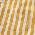 thumbnail image 4 of alcepopk Boys' Long Sleeve Button Up Casual Dress Shirt(Yellow,6-7 Y), 4 of 7