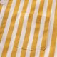 thumbnail image 2 of Gibobby Playera De Algodón Chaqueta de franela para niños pequeños, a rayas, de manga larga, con solapa y botones, para bebés, niños y niñas, camisa, abrigo, prendas de vestir(Amarillo, 4-5 Años), 2 of 5