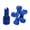 Blue, variant on Motorcycle Aluminum Slotted Screws M8 x 1.25 Clutch Cable Wire Adjuster for AR125LC EN500 ER6-F ER6-N GPX250 GPX600