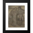 thumbnail image 2 of Matthijs Maris 11x14 Black Modern Framed Museum Art Print Titled - Youthful Pair (1849 - 1917), 2 of 5