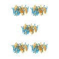 thumbnail image 3 of maskred Pack of 50 Plastic Golf Tees in Assorted Colors Style A 5Set, 3 of 6