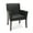 Black, variant on ESS-9025-TAN -OFM office home computer college school task essentials by ofm executive armed guest chair with wooden legs