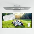 thumbnail image 4 of Happy Retirement with Ragdoll Enjoy Life Rest Time Desk Mat Full Keyboard Mouse Pad Cat Lover Kitten Owner Gifts Idea Large Mousepad - 02027, 4 of 5