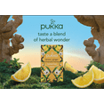 thumbnail image 3 of Pukka Lemon Ginger & Manuka Honey Organic Herbal Tea, Caffeine-Free, Immune Support Blend with Turmeric, 2 Pack (20 Tea Bags Each) - Total 40 Tea Bags, 3 of 10