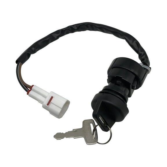 SHUmandala Ignition Key Switch for Yamaha Grizzly 600 YFM600/Bear Tracker 250 YFM250/BIG Bear YFM350 2x4 4x4 4WD SE/Kodiak 400 YFM400 4WD 4x4/YFM 50 Raptor/YFM 80 Badger Grizzly Raptor/YFA 125 Breeze