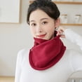 thumbnail image 3 of Eoperou Winter Fleece Neck Scarf Thickened Warmth Autumn Neck Sleeve Women Scarf Double Layer Plush Neckerchief Scarf Ring, 3 of 8