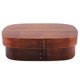 thumbnail image 4 of Cajas de madera Bento de madera natural de la caja de los contenedores del almuerzo del vintage el 18*12*5.5cm, 4 of 7