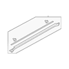 Genuine OE Subaru Rocker Molding - 91112AG34A