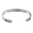 thumbnail image 1 of Brazalete abierto,Brazalete abierto para mujer y hombre,pulsera de fiesta,Pulsera abierta Joyas Brazalete de muñeca Brazalete Charm,Pulsera de puño abierto de moda y tendencia,regalos de, 1 of 8