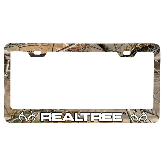 Realtree AP Camo Metal License Plate Frame