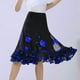 thumbnail image 4 of de Baile de Salón Traje de Baile para Mujeres , azul real Macarena falda de baile, 4 of 7