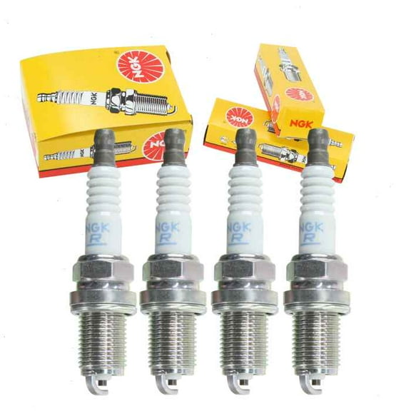 4 pc NGK Standard Spark Plugs compatible with Suzuki Vitara 2.0L L4 2000-2003