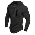 thumbnail image 2 of Fashion Mens Tactical Hoodie Military Hooded Sweatshirt Outdoor Pullover Vintage, 2 of 9