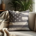 thumbnail image 3 of Memorial Day Patriotic Decorations Throw Pillow Cover Set of 2 - 4th of July Freedom Stars American Flag Independence Day for Home Decor Sofa Couch Chair Bed Patio Living Room Bedroom - 18x18 Inches, 3 of 9