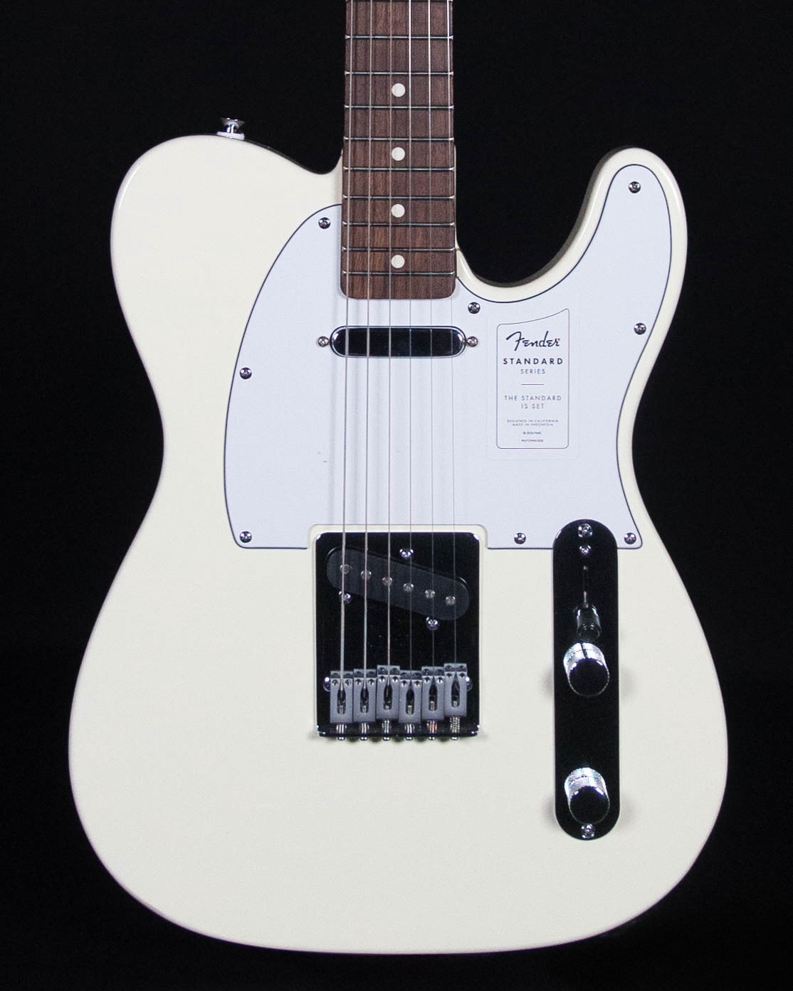 Pre-Owned Fender Standard Telecaster, Laurel FB, Olympic White