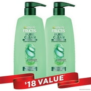 Garnier Fructis Pure Clean Shampoo and Conditioner, for Adults, All Hair Types, Holiday Beauty Gift Set