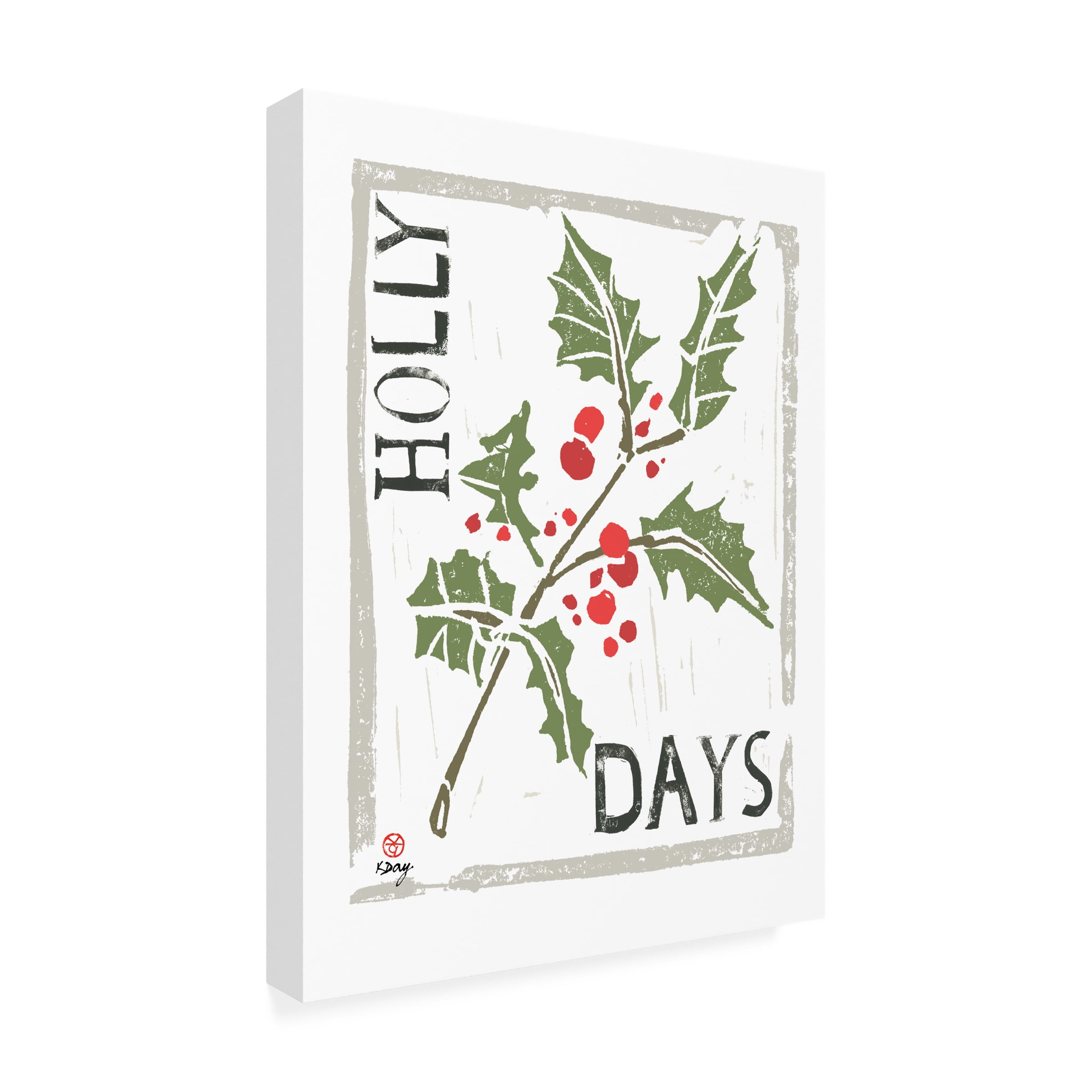 Kellie Day 'Winter Days II' Canvas Art