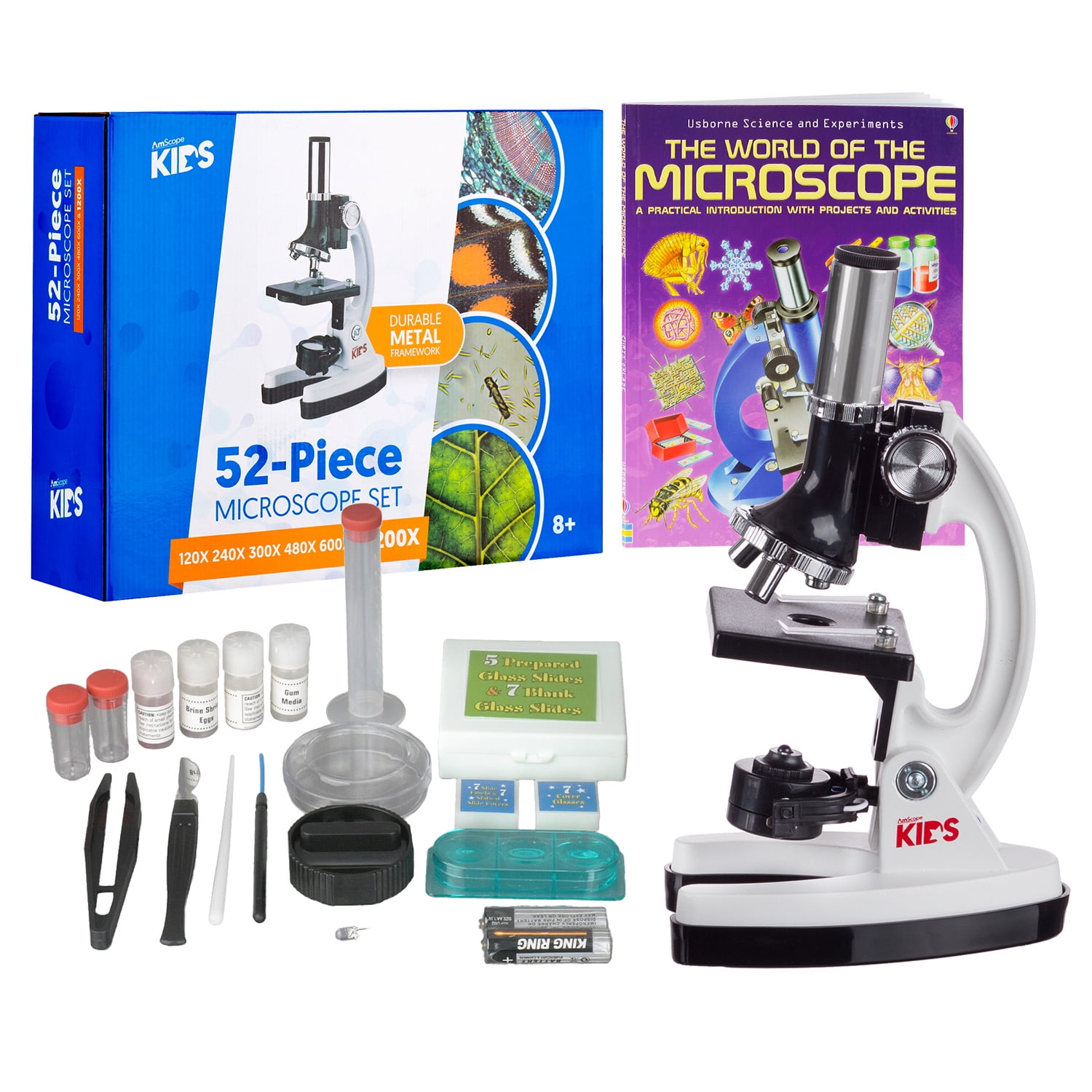 Storage Case 120X - 1200X Balance Living Microscope Set