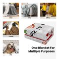 thumbnail image 4 of This is My Christmas Movie Watching Blanket, Super Soft Cozy Flannel Winter Holiday Santa Claus Throw Blanket for Couch Bed Sofa, 4 of 6