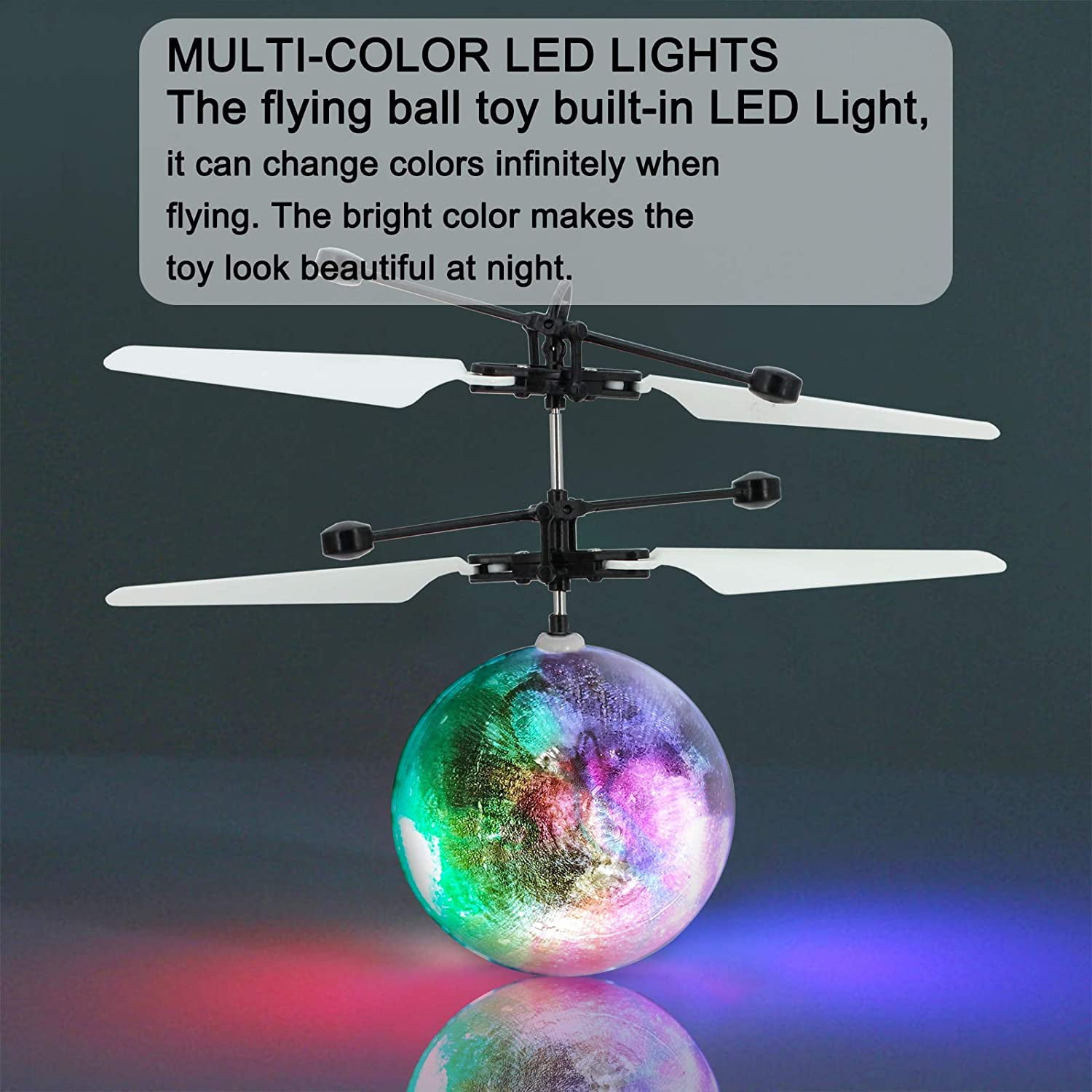 Handcontrolled Flying Flashing Helicopter Ball 