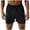 AB-Black, variant on Mens Big and Tall Square Leg Swimming Jammer Shorts Quick Dry Athletic Swim Shorts Solid Casual Swimsuit Swim Jammers Black 3XL Todays Sales
