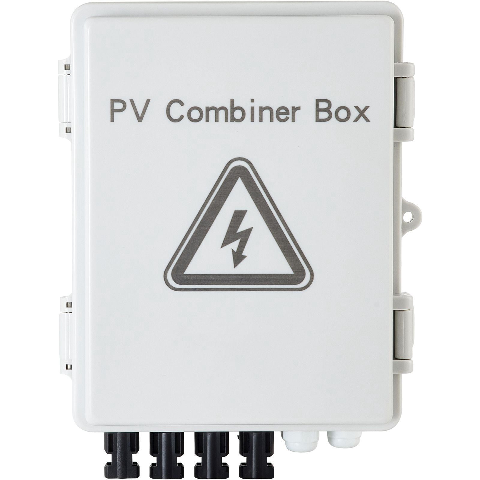 PV Combiner Box 4 String 15A DC Fuses 63A Circuit Breaker IP65 for Solar Panel System