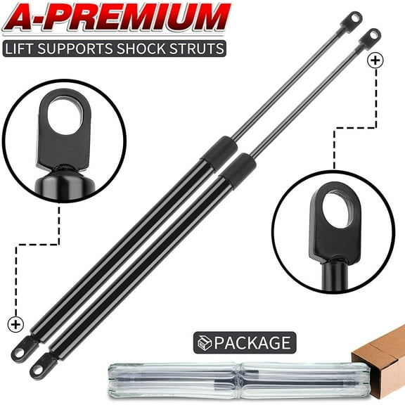 A-Premium Rear Hood Lift Supports Compatible with Ferrari 308 GTB 308 GTS 1977-1980 1982-1985 308 GTBi 308 GTSi 1981-1982 328 GTB 328 GTS 1985-1989 2-PC Set