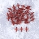 thumbnail image 2 of 100 piezas de hormigas de simulación de Halloween, hormigas falsas de plástico, juguetes de broma interesantes, 2 of 7