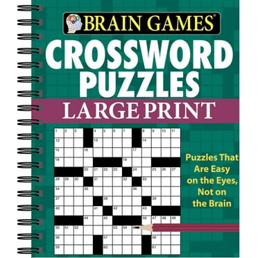 extra large medium level crossword 100 extra large medium level crossword puzzle book for seniors an extra large print crossword puzzle book for seniors with contemporary words as jumbo print crossword puzzle