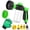 Green with Accessories, variant on NFTIGB Pet Bathing Tool Set 8-In-1 Modes Sprayer Multi-Purpose High-Pressure Cleaning Water Gun with 4 Nozzles for Car Dog Wash Watering Plants, Green