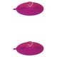 thumbnail image 1 of Tapa de silicona Monstrate inodora para bebidas 2Conjunto Rosa roja, 1 of 6