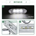 thumbnail image 5 of Unique Bargains 6pcs Universal Interior Boat Navigation Lights Marine Boat Lights for Boat Bow Stern Kayak Yacht White, 5 of 6